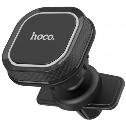 Автодержатель Hoco CA52 Intelligent air outlet magnetic mount holder Black